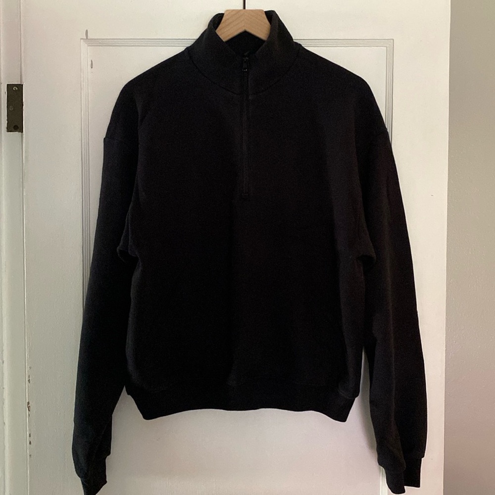 Skims Half Zip Sweatshirt Size L